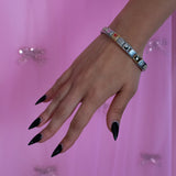 8 Ball Italian Charm- Silver