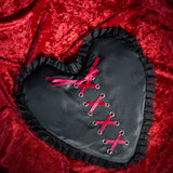 Corset Heart Stash Bag