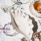 Floral Shell Tray