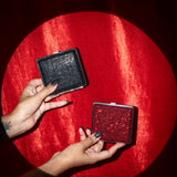 Rhinestone Cig Case- Black