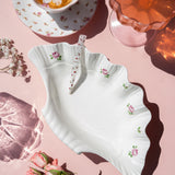 Floral Shell Tray