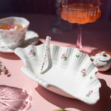 Floral Shell Tray