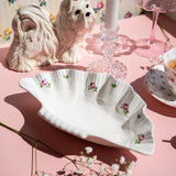 Floral Shell Tray