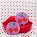 Cherry Car Coasters