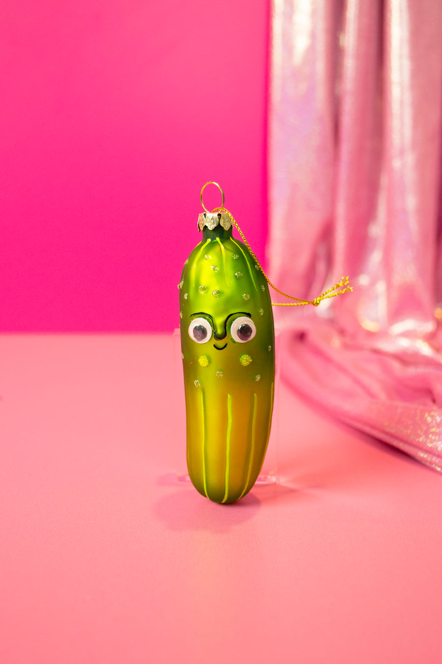 Googly Eye Pickle Ornament