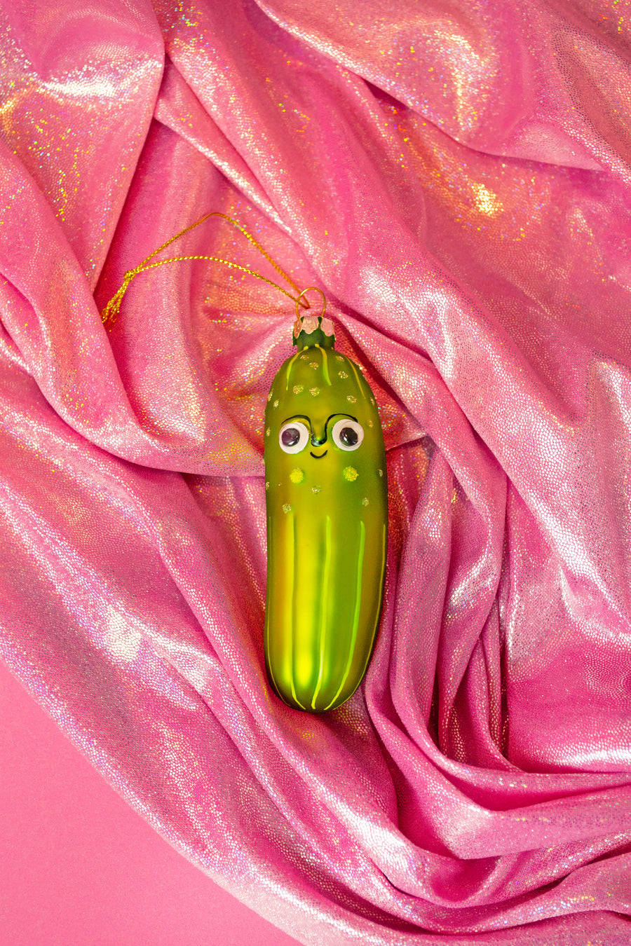 Googly Eye Pickle Ornament