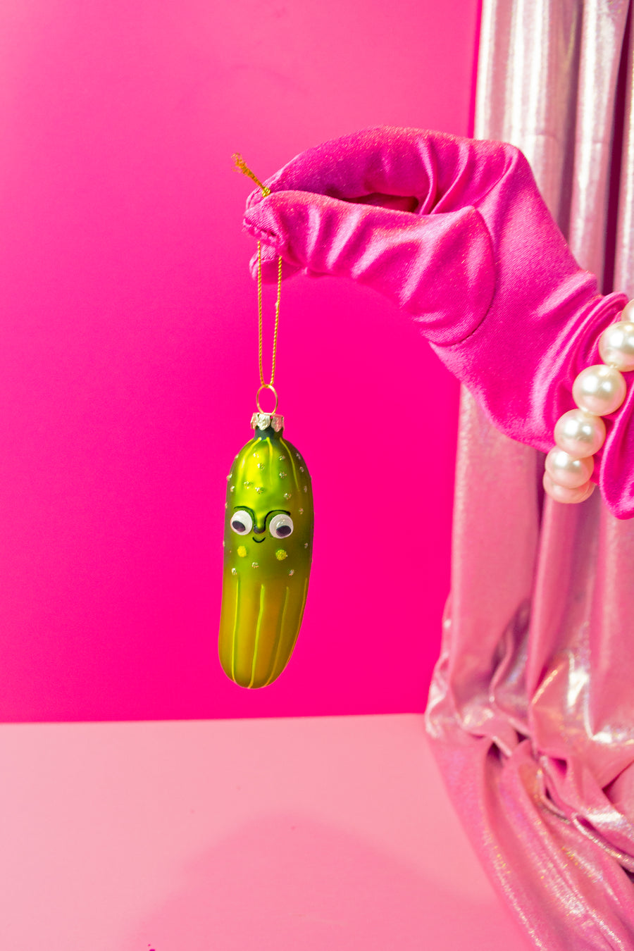 Googly Eye Pickle Ornament