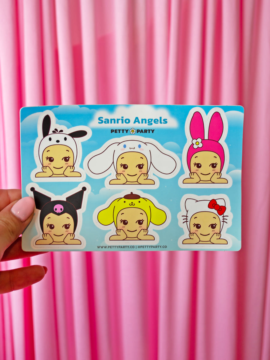 Kawaii Baby Vinyl Sticker Sheet