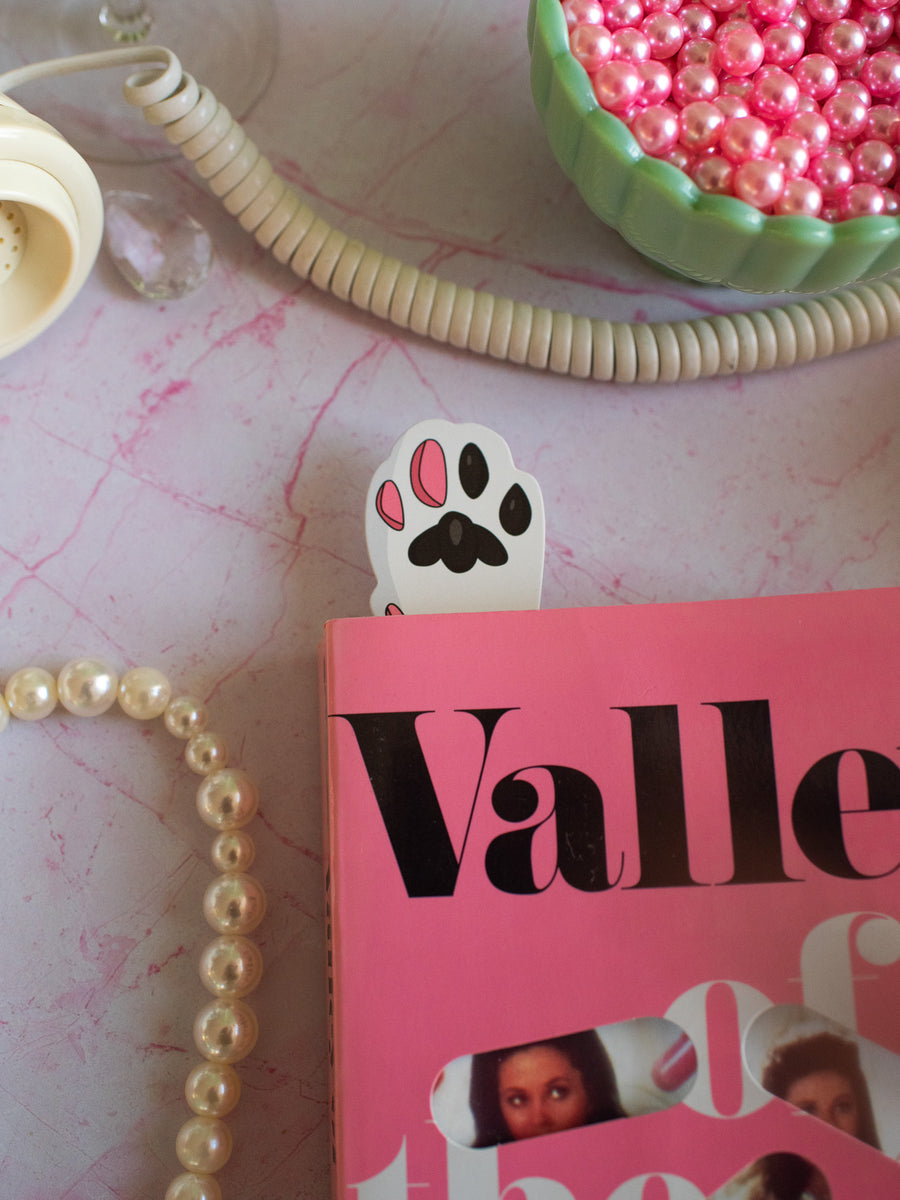 Die Cut Bookmark - Cat Paw