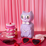 Pastel Lilac Kit-Cat Klock