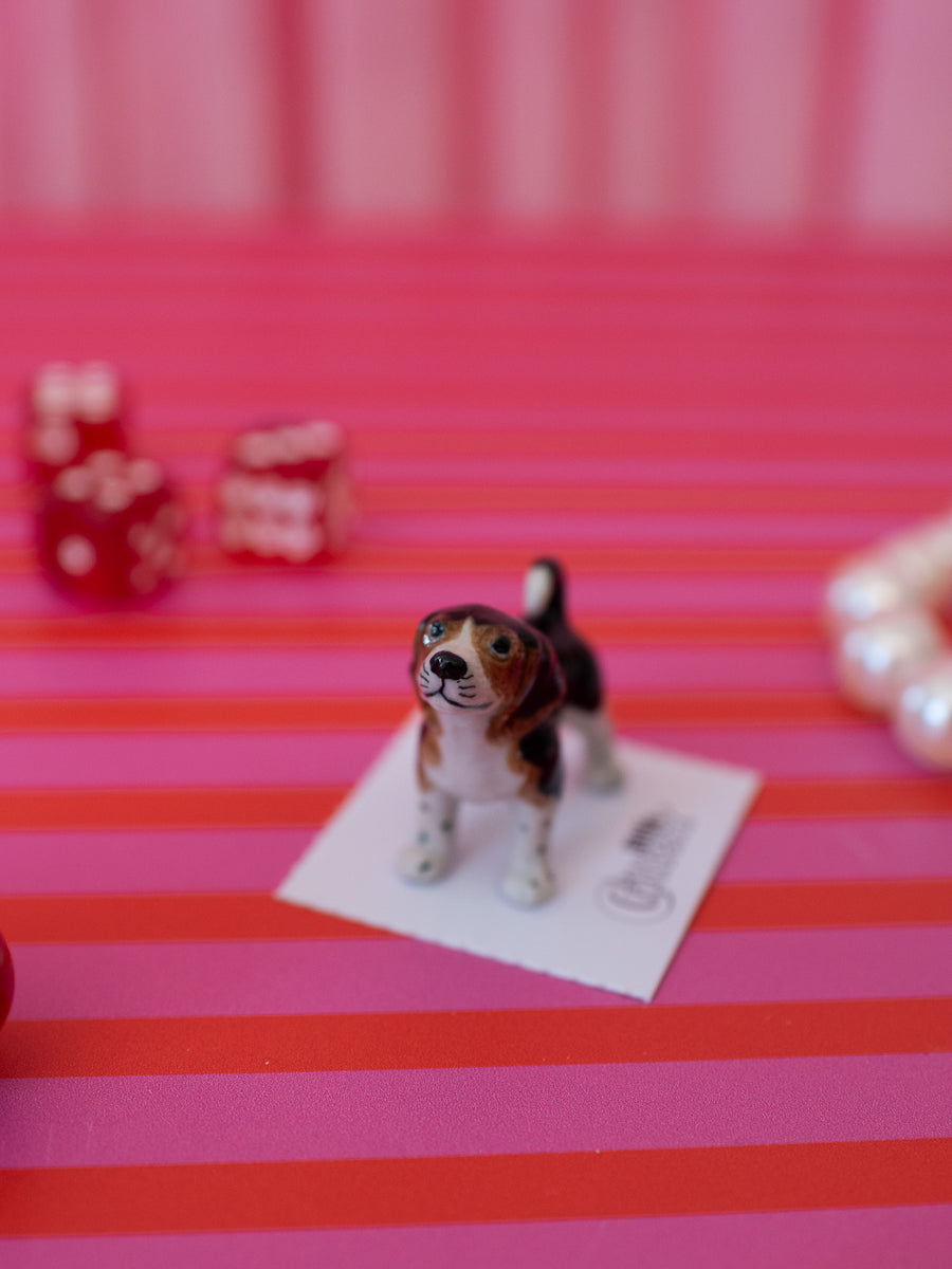 Beagle Mini Porcelain Figurine