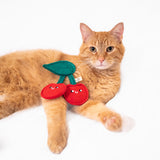 Twin Cherries Catnip Toy