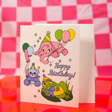 Birthday Animals Card