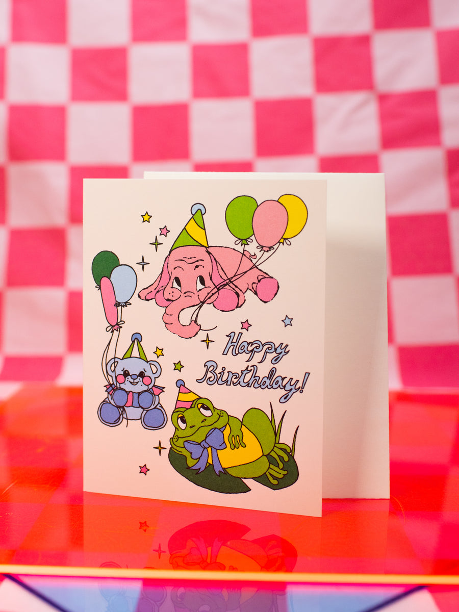 Birthday Animals Card