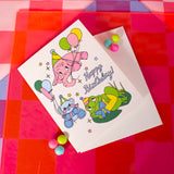 Birthday Animals Card