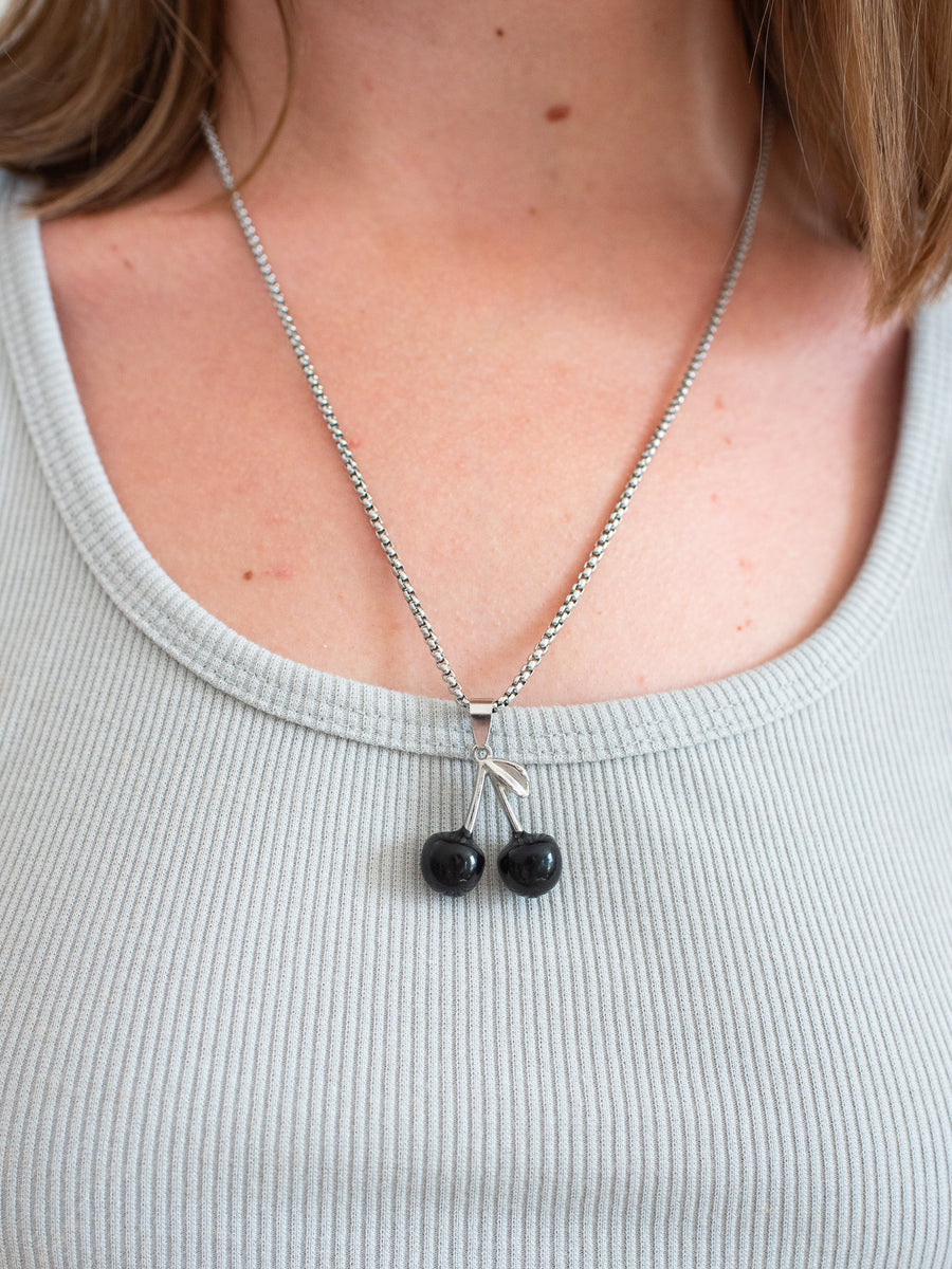 Black Cherry Necklace