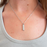 Xanax Necklace- Silver