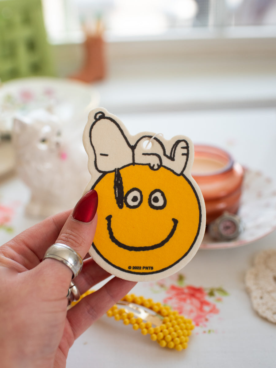 Snoopy Smiley Air Freshener