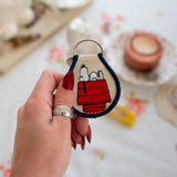 Snoopy Doghouse Keychain