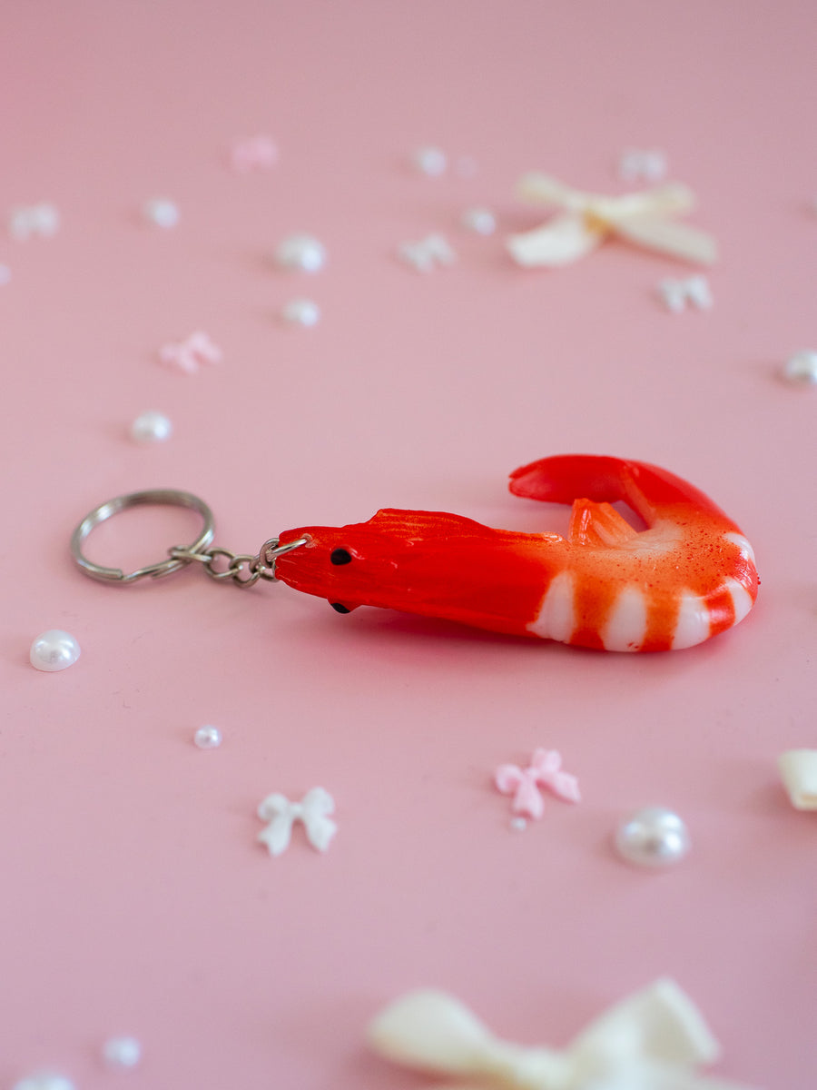 Shrimp Keychain