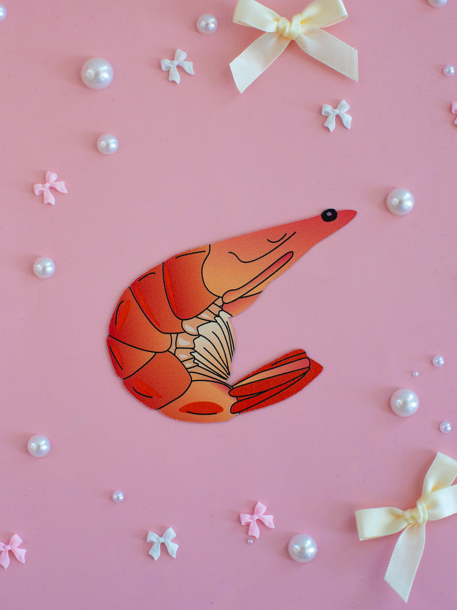 Die Cut Bookmark - Shrimp