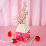 Strawberry Milk Vase