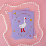 Silly Goose Birthday Card