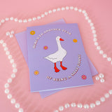 Silly Goose Birthday Card