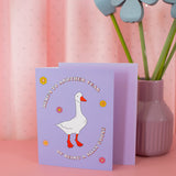 Silly Goose Birthday Card