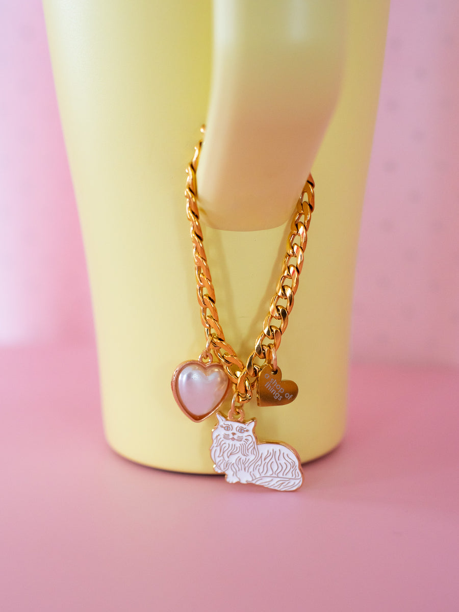 Miss Kitty Cup Charm