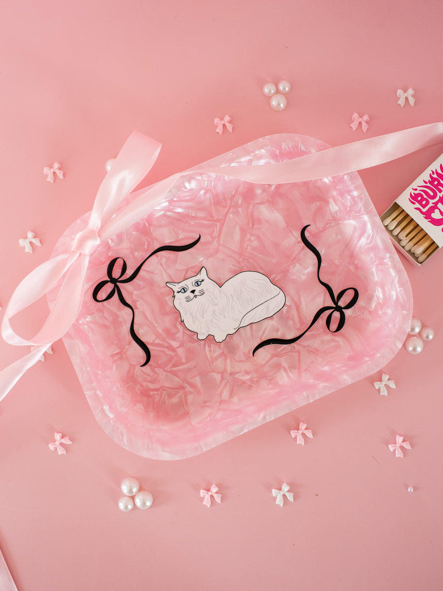 Miss Kitty Acrylic Tray