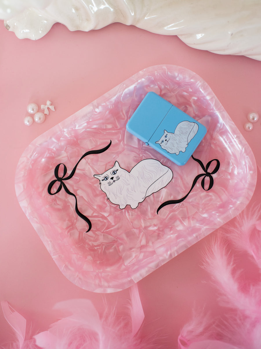 Miss Kitty Acrylic Tray