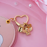 Miss Kitty Mirror Keychain