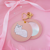 Miss Kitty Mirror Keychain