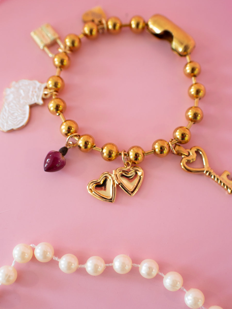 Charm Bracelet- Coquette