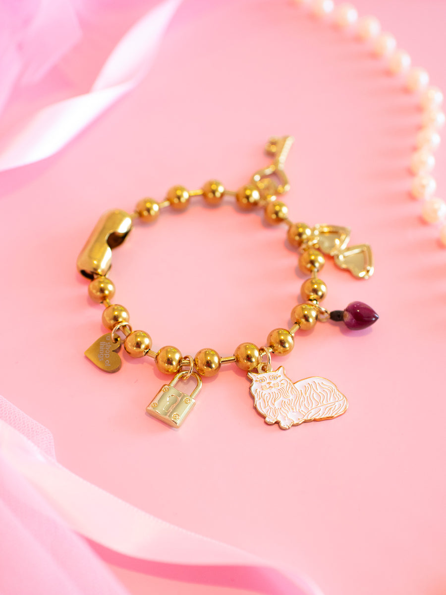 Charm Bracelet- Coquette