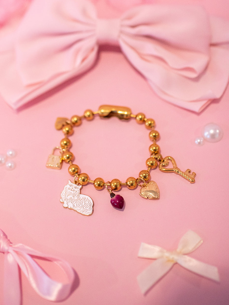 Charm Bracelet- Coquette