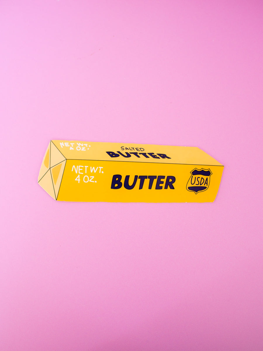 Die Cut Bookmark - Butter