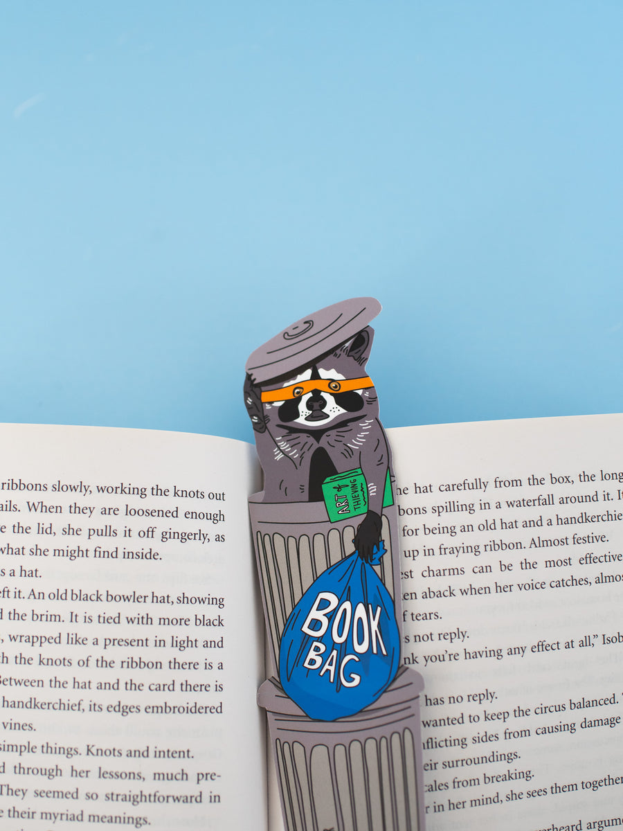 Die Cut Bookmark - Raccoon