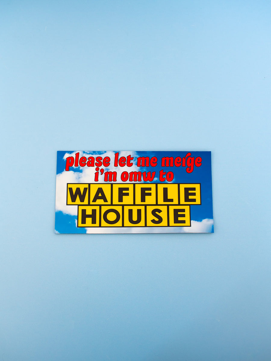 Waffle House Bumper Magnet