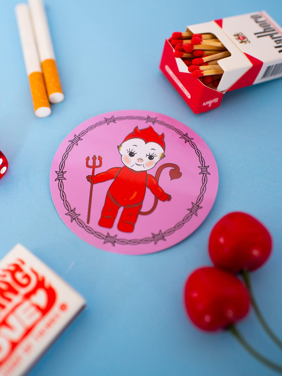 Kewpie Devil Sticker