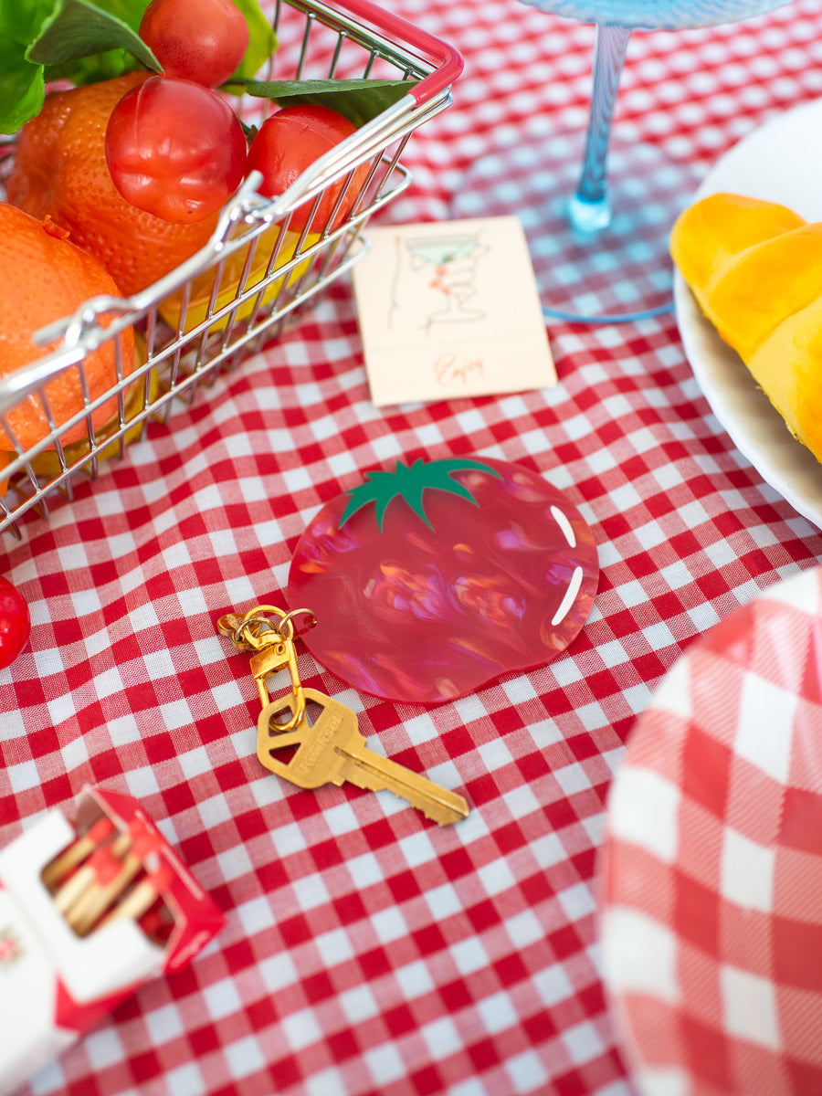 Tomato Keychain