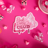 Pink Pony Club Vintage Sign Sticker