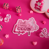 Pink Pony Club Vintage Sign Sticker