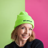 365 Party Girl Embroidered Beanie