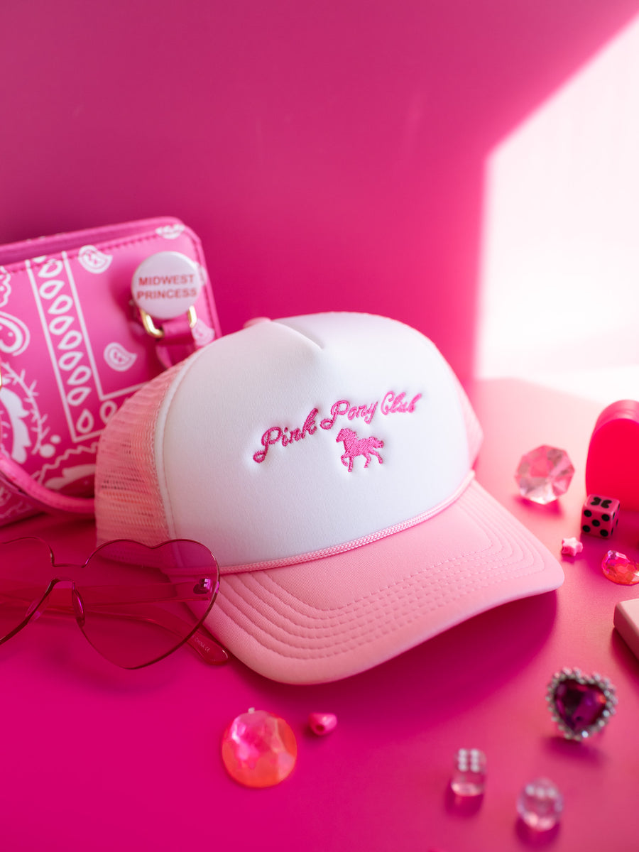 Pink Pony Club Trucker Hat