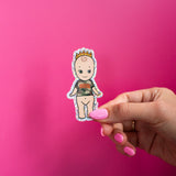 Midwest Princess Holographic Kewpie Sticker