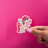 My Little Pink Pony Club Sticker