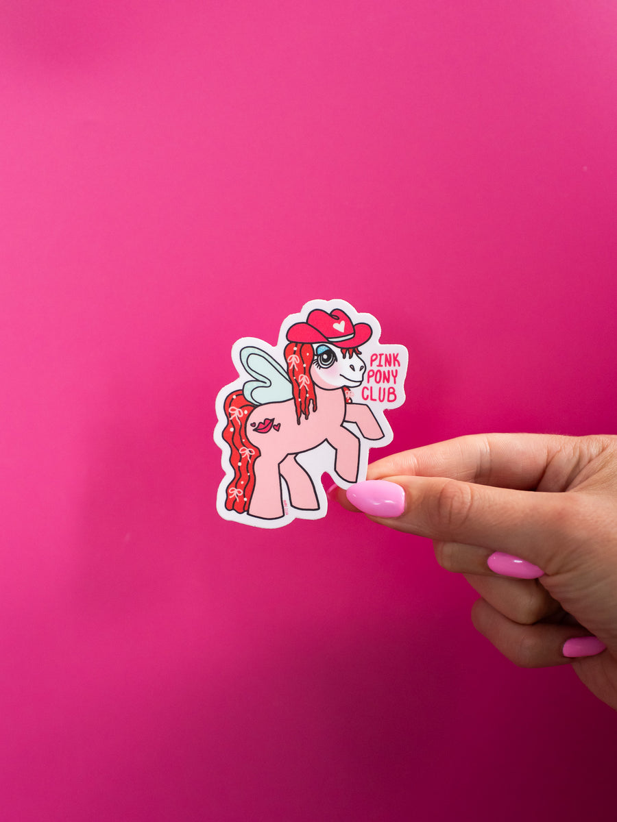 My Little Pink Pony Club Sticker