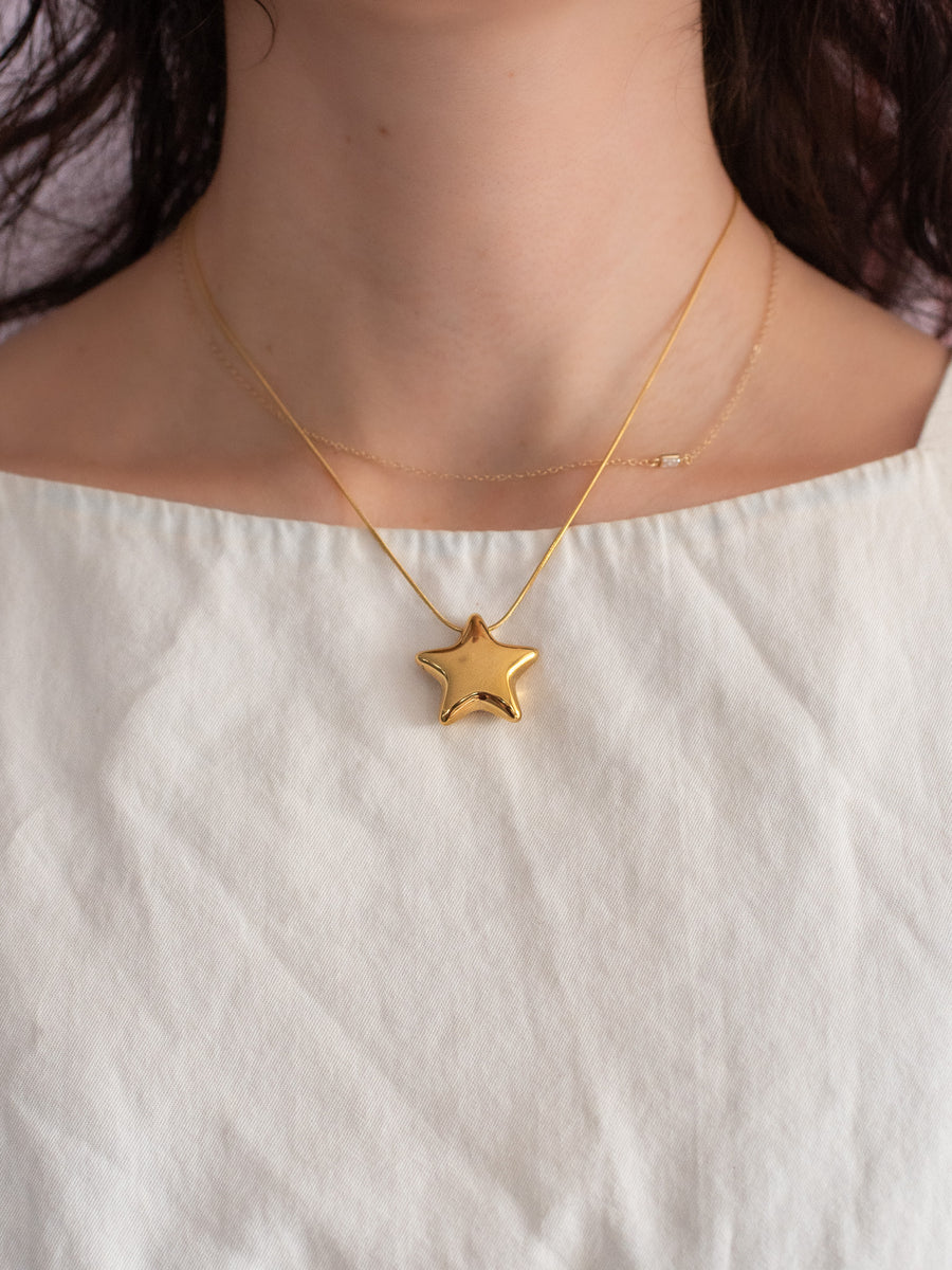 Star Necklace- Gold